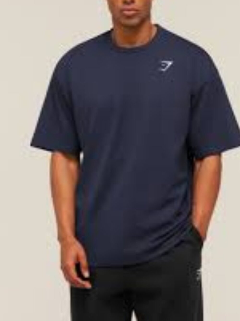 Gymshark Black Workout Tee Shirt Size XXL
